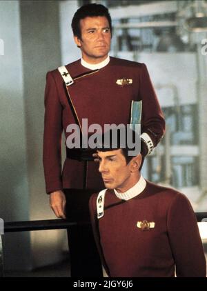 SHATNER, NIMOY, STAR TREK II: THE WRATH OF KHAN, 1982 Stockfoto