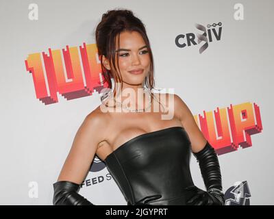 12 July2022 - Los Angeles, Kalifornien - Paris Berelc. ''1UP'' Los Angeles Premiere. (Bild: © Billy Bennight/AdMedia über ZUMA Press Wire) Stockfoto