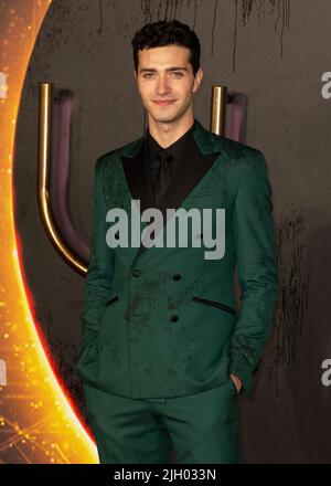 The UK Special Screening of 'Dune' Held at the Odeon Luxe, Leicester Square - Arrivals Featuring: Bruce Herbelin-Earle wo: London, Vereinigtes Königreich Wann: 18 Oct 2021 Credit: Mario Mitsis/WENN Stockfoto