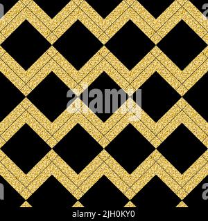 Elite Gold Hintergrund mit einem Quadrat und einer Raute, ein teurer Hintergrund für Dekoration und Design Stockfoto