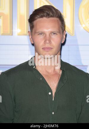 Jul 13, 2022 - London, England, UK - Danny Walters besucht Anything Goes Press Night, Barbican Theatre Stockfoto