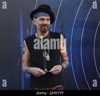 Los Angeles, Usa. 14.. Juli 2022. Das Schauspielmitglied Billy Bob Thornton nimmt am Mittwoch, den 13. Juli 2022, an der Premiere des Filmdramas „The Grey man“ im TCL Chinese Theatre in der Hollywood-Sektion von Los Angeles Teil. Storyline: Als das wichtigste Kapital der CIA, seine Identität, die niemand kennt, die Geheimnisse der Agentur enthüllen, löst er eine globale Jagd durch Attentäter aus, die von seinem Ex-Kollegen losgelassen werden. Foto von Jim Ruymen/UPI Credit: UPI/Alamy Live News Stockfoto