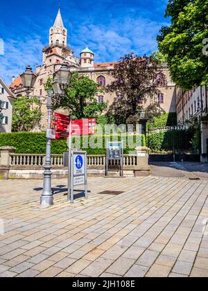 BADEN-WÜRTTEMBERG : Fußgängerzone Sigmaringen Stockfoto