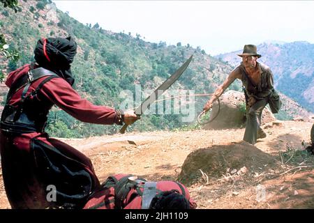 HARRISON Ford, INDIANA JONES UND DER TEMPEL DES TODES, 1984 Stockfoto