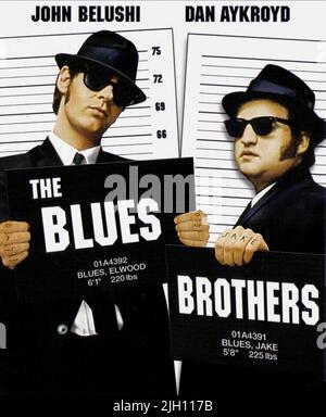 AYKROYD, POSTER, THE BLUES BROTHERS, 1980 Stockfoto