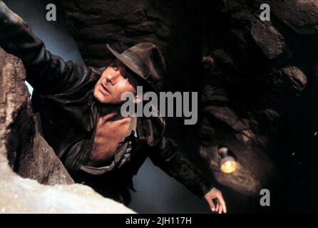 HARRISON Ford, INDIANA JONES UND DER LETZTE KREUZZUG, 1989 Stockfoto