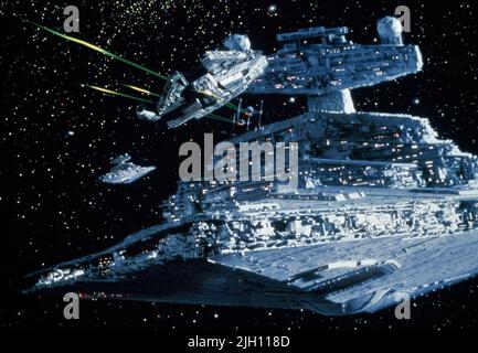 STAR DESTROYER, Star Wars: Episode V - Das Imperium schlägt zurück, 1980 Stockfoto