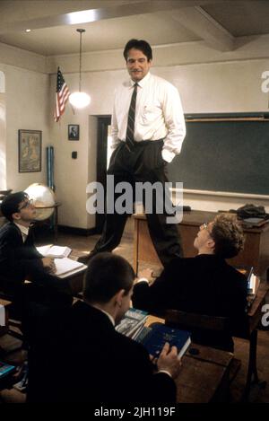 ROBIN WILLIAMS, Dead Poets Society, 1989 Stockfoto