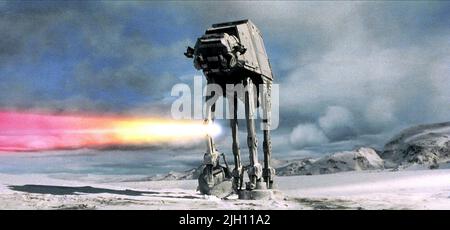 AT-AT-Walker, Star Wars: Episode V - Das Imperium schlägt zurück, 1980 Stockfoto
