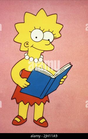 LISA SIMPSON, DIE SIMPSONS, 1989 Stockfoto