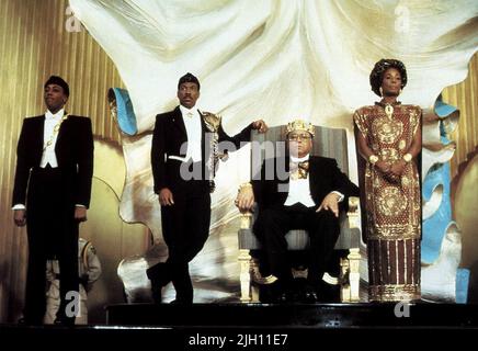 HALL, MURPHY, JONES, SINCLAIR, COMING TO AMERICA, 1988 Stockfoto