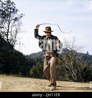 HARRISON Ford, INDIANA JONES UND DER LETZTE KREUZZUG, 1989 Stockfoto