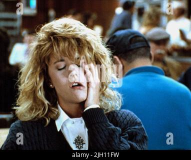 MEG RYAN, als Harry Sally ..., 1989 Stockfoto