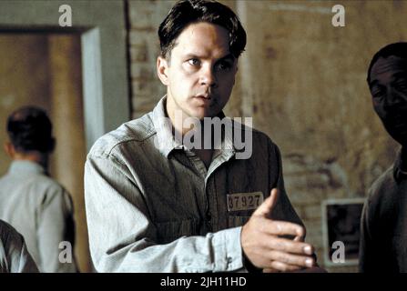 TIM ROBBINS, die Shawshank Abzahlung, 1994 Stockfoto