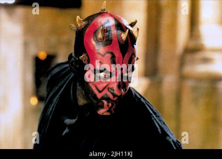 RAY PARK ALS DARTH MAUL, Star Wars: Episode I - Die Dunkle Bedrohung, 1999 Stockfoto