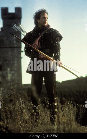 KEVIN COSTNER, Robin Hood: Prince of Thieves, 1991 Stockfoto