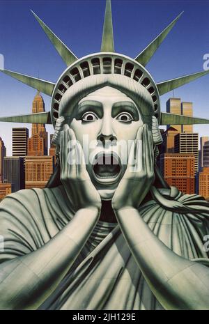 Freiheitsstatue, HOME ALONE 2: IN NEW YORK, 1992 VERLOREN Stockfoto