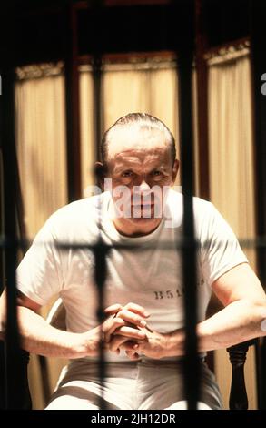 ANTHONY HOPKINS, DAS SCHWEIGEN DER LÄMMER, 1991 Stockfoto