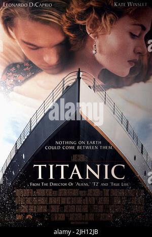 DICAPRIO, POSTER, TITANIC, 1997 Stockfoto