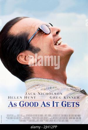 JACK NICHOLSON FILM POSTER, so gut, wie sie erhält, 1997 Stockfoto