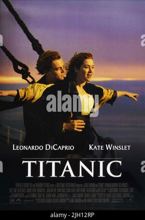 DICAPRIO, POSTER, TITANIC, 1997 Stockfoto