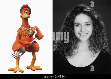 INGWER, SAWALHA, CHICKEN RUN, 2000 Stockfoto