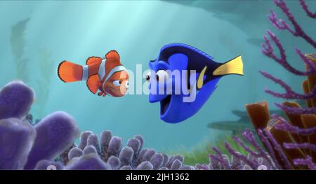 MARLIN, DORY, Findet Nemo, 2003 Stockfoto