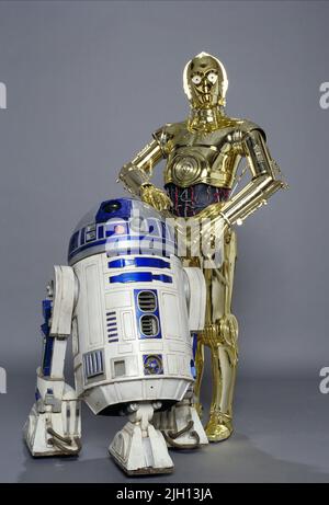 R2-D2,C-3PO, STAR WARS: EPISODE III - RACHE DER SITH, 2005 Stockfoto