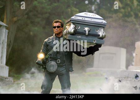 ARNOLD SCHWARZENEGGER, Terminator 3: REBELLION DER MASCHINEN 2003 Stockfoto