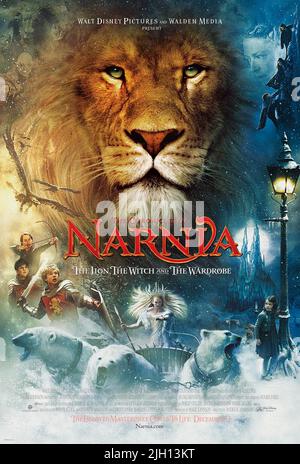 ASLAN FILM POSTER, Die Chroniken von Narnia: Der König von Narnia, 2005 Stockfoto