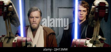 MCGREGOR,CHRISTENSEN, STAR WARS: EPISODE III - REVENGE OF THE SITH, 2005 Stockfoto