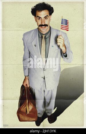 SACHA BARON COHEN, BORAT: CULTURAL LEARNINGS OF AMERICA FÜR PROFITIEREN GLORREICHEN NATION VON KASACHSTAN, 2006 Stockfoto