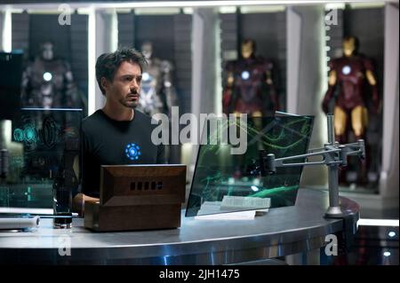 ROBERT DOWNEY JR., IRON MAN 2, 2010 Stockfoto