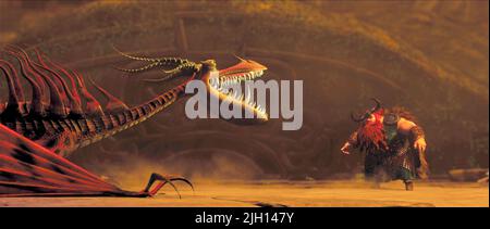 DRAGON,STOICK, WIE MAN DEN DRACHEN TRAINIERT, 2010 Stockfoto