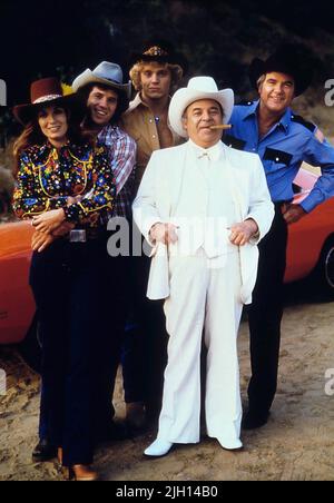 BACH, WOPAT, SCHNEIDER, BOOKE, BEST, DIE HERZÖGE VON HAZZARD, 1979 Stockfoto