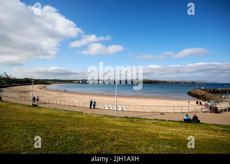 west Strand portrush Nordirland großbritannien Stockfoto