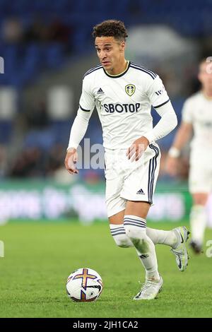 Robina, Australien. 12.. Juni 2022. Rodrigo Moreno von Leeds United dribbelt den Ball in Robina, Australien am 6/12/2022. (Foto von Patrick Hoelscher/News Images/Sipa USA) Quelle: SIPA USA/Alamy Live News Stockfoto