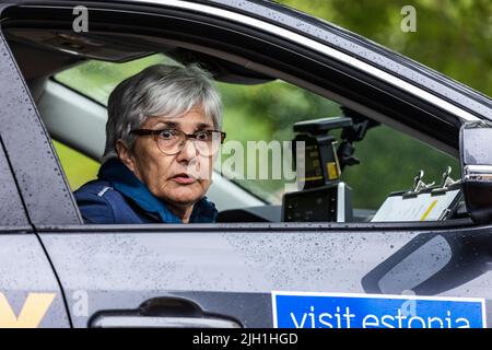 MOUTON Michele (Fra), Sicherheitsbeauftragter der FIA, Portrait während der Rallye Estland 2022, 7. Runde der WRC World Rally Car Championship 2022, vom 14. Bis 17. Juli 2022 in Tartu, Estland - Foto Nikos Katikis / DPPI Stockfoto