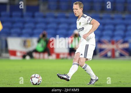 Robina, Australien. 12.. Juni 2022. Adam Forshaw von Leeds United wird mit dem Ball in Robina, Australien am 6/12/2022 gesehen. (Foto von Patrick Hoelscher/News Images/Sipa USA) Quelle: SIPA USA/Alamy Live News Stockfoto