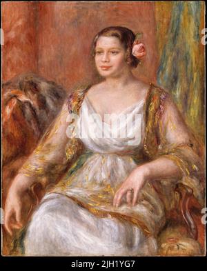 Tilla Durieux (Ottilie Godeffroy). Auguste Renoir. 1914. Stockfoto