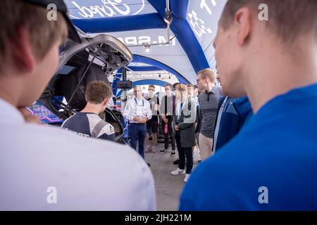 Tartu, Estland. 14.. Juli 2022. WHEATLEY Andrew (gbr), FIA Rally Director, Portrait während der Rallye Estland 2022, 7. Runde der WRC World Rally Car Championship 2022, vom 14. Bis 17. Juli 2022 in Tartu, Estland - Foto Nikos Katikis / DPPI Credit: DPPI Media/Alamy Live News Stockfoto