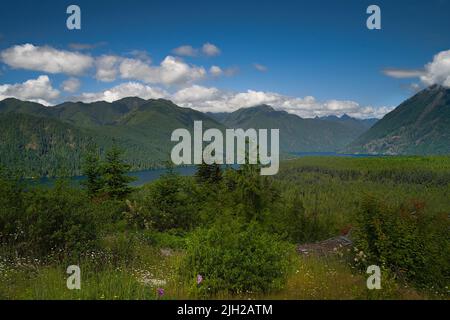 Lake Cushman Waskington State Stockfoto