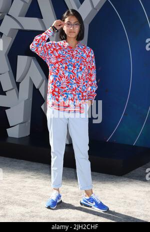 Los Angeles, USA. 13.. Juli 2022. Dulce Vargas 07/13/2022 die Weltpremiere von „The Grey man“ fand im TCL Chinese Theatre in Hollywood, CA, statt. Foto von I. Hasegawa/HNW/Picturelux Credit: PictureLux/The Hollywood Archive/Alamy Live News Stockfoto