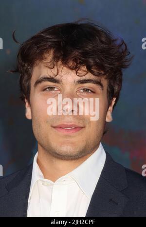 Los Angeles, USA. 13.. Juli 2022. Pearce Joza 07/13/2022 die Weltpremiere von „The Grey man“ fand im TCL Chinese Theatre in Hollywood, CA, statt. Foto von I. Hasegawa/HNW/Picturelux Credit: PictureLux/The Hollywood Archive/Alamy Live News Stockfoto