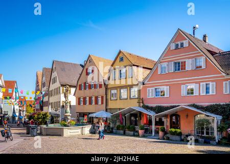 Historische Stadt Bietigheim Bissingen, Baden Württemberg, Deutschland Stockfoto