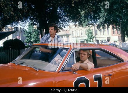 WOPAT, SCHNEIDER, DIE HERZÖGE VON HAZZARD, 1979 Stockfoto