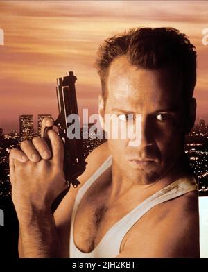 BRUCE WILLIS, DIE HARD, 1988 Stockfoto