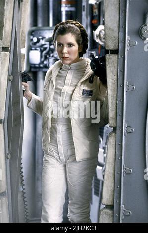 CARRIE FISHER, Star Wars: Episode V - Das Imperium schlägt zurück, 1980 Stockfoto