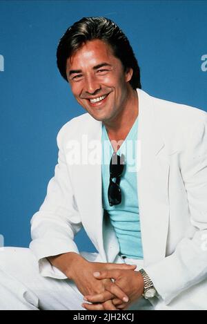 DON JOHNSON, MIAMI VICE, 1984 Stockfoto