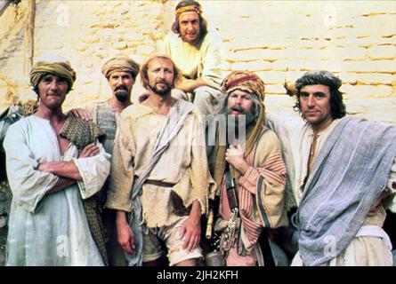 PALIN,CLEESE,CHAPMAN,IDLE,GILLIAM,JONES, MONTY PYTHON'S LIFE OF BRIAN, 1979 Stockfoto